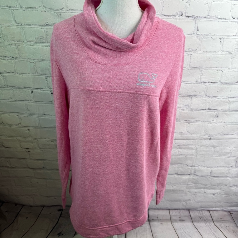 VINEYARD VINES Pink Pullover Shirt Top Large